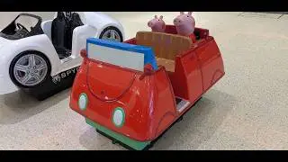 Northern Leisure Peppa Pig Car Contactless Kiddie Ride [Video Option]