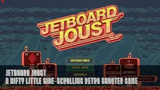 Jetboard Joust - A Nifty Little Side-Scrolling Retro Shooter Game