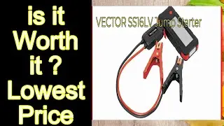 VECTOR SS16LV Jump Starter Features - Important Information