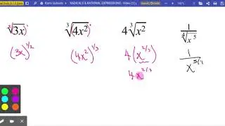 RADICALS & RATIONAL EXPRESSIONS