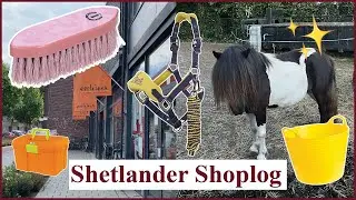 SHETLANDER SHOPLOG! Kunnen we ons een beetje inhouden? | Dwally's Horses