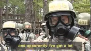 US Army Basic Training Fort Benning Part 3, Gas Chamber