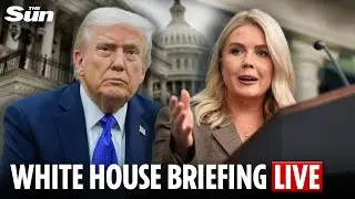 LIVE: Trump press sec Karoline Leavitt hosts briefing amid near-record 35 day government shutdown