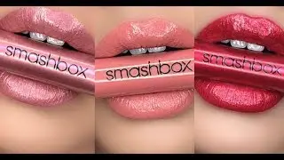 Introducing the SMASHBOX METALLIC LIPSTICKS! 3 lip options | Malvika Sitlani