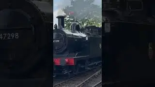 Jinty 47298 pulling into Bridgnorth #Steam