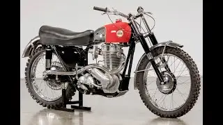 Ariel Red Hunter 500 1955 года, сборка, часть 1