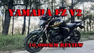 Yamaha FZs 150 v2 10,000KM Review.Not the best neither bad..