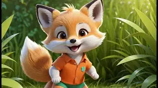 Little Fox Hide and Seek | Fun Playtime Song for Kids | Playful Adventure Rhyme