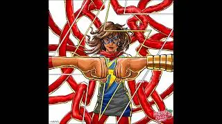 Ms. Marvel: A Marvelous Color-by-Number