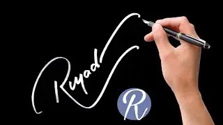 R HARFİ İÇİN DENEMELER | A'DAN Z'YE EN GÜZEL İMZA ÖRNEKLERİ | İMZA NASIL ATILIR?
