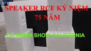 SPEAKER RCF MAKE IN ITALY LOA ĐẲNG CẤP THẾ GIỚI