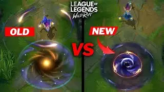 Aurelion Sol Old VS NEW Skin Comparison Wild Rift