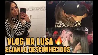 BEIJANDO DESCONHECIDOS + VLOG NO ROLE LUSA  #MUITOS BEIJOS NESSE V&Iacute;DEO