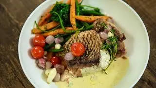 Pan Fried Red Snapper With Lemon Butter Cream Sauce | Fish Recipes | Varun Inamdar