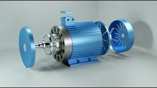 Induction Motor Design in  Blender - Part1  Basic and Rotor