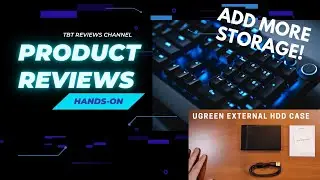 Ugreen external hard drive case review - quick and easy!