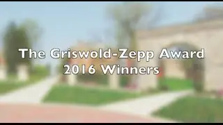 Griswold-Zepp 2015-2016 Winners