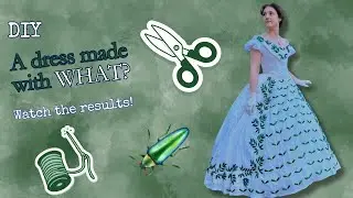 🪲✨ I Made a Victorian Gown With REAL Beetle Wings✨🪲