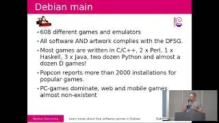 Debian Games: Learn more about free software games in Debian