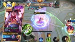 FREYA USER TRY THIS BLADE OF DESPAIR TO DESTROY ENEMY | Drex Plays | MLBB
