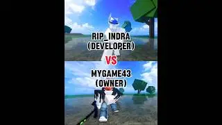 RIP_INDRA VS MYGAME43 #shorts #roblox #bloxfruits #ripindra #mygame43