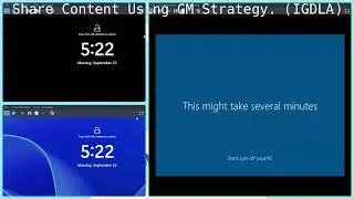 Highlight: Active directory lab - Sharing content between Root & Child Domain.