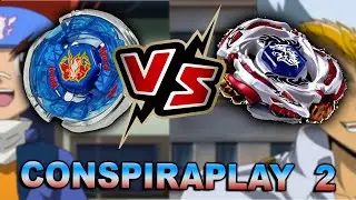 BATALHA DE BEYBLADES METAL FIGHT - ConspiraPlay #2