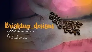 Mesmerizing Henna Designs That Are Fine-Line Perfection #brightup_designs #henna #mehndi #art#shorts