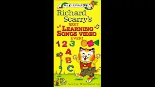 Richard Scarry's Best Learning Songs Video Ever! (1993) VHS
