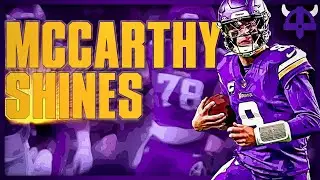 Vikings Spoil Cowboys Playoffs: McCarthy Shines, Jefferson Chemistry Issues & Greenard Injury