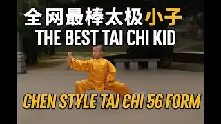 The BEST Tai Chi Kid Online? 🤯 Watch Him Crush Chen Style 56!