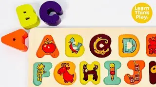 Learn ABC, English Alphabet | ABC Toys, ABC Puzzle, Toddler Toys | Preschool, Toddler Learning