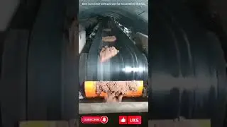 it's world's largest tbm tunnel boring machine  conveyor belts for excavation chamber soil take out