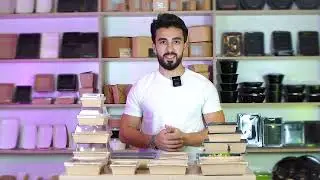 Yeni nəsil EKO Kraft və Qara OneClick bottom qabları | FOOD PACKİNG MMC