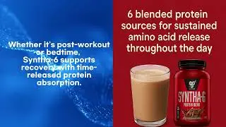 SYNTHA-6 Chocolate Protein (KingSeJoon Nutrition Korea)