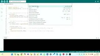 File Menu tab disappeared in Arduino IDE | Toggle file Menu in ARDUINO IDE