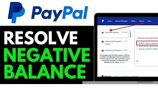How to Resolve Paypal Negative Balance 2025 (QUICK & EASY)