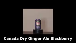 Canada Dry Ginger Ale Blackberry - Soda Review