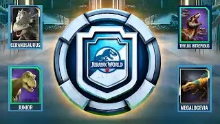 MY TEAM'S ready to ROARS in BRAWL || Jurassic world alive || v3.16