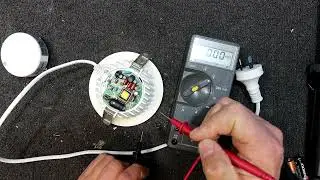 Ремонт светодиодного светильника Deta 12W