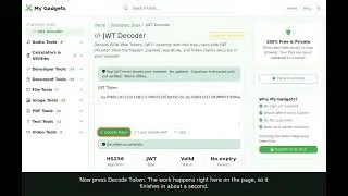 JWT Decoder — Free Online Tool, No Upload Needed