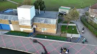 DJI mini 4 pro Wimbledon Park November 2023.