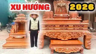 Con Trưởng dùng Bàn Thờ Gia Tiên mẫu nào? | Xu Hướng Bàn Thờ Thần Tài Hiện Đại 2026