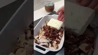 HIGH PROTEIN Mediterranean pasta bake
