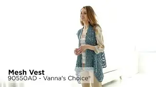 Mesh Vest made with Vanna's Choice&reg;