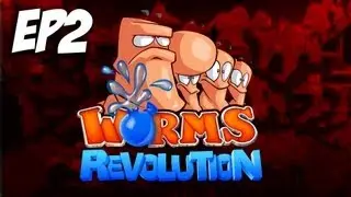 Worms Revolution Battles! Ep.2 - Too Many Deaths, Not Enough Turns.