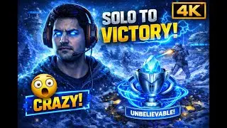 SOLO to GLOBAL ELITE?! 😤 One Man. One Rank. One Mission. 🔥