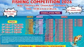 Fishing Competition Update 2026 | Fish Release in New Angling Zone 😮❤️🎣