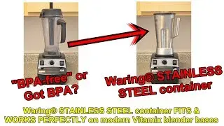 Vitamix - Stainless Steel Container (truly BPA-free) fits Vitamix - Affiliate link bellow!