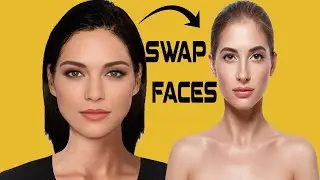 How to Swap Faces in Photoshop||Photoshop Tutorial||Blue Bird
